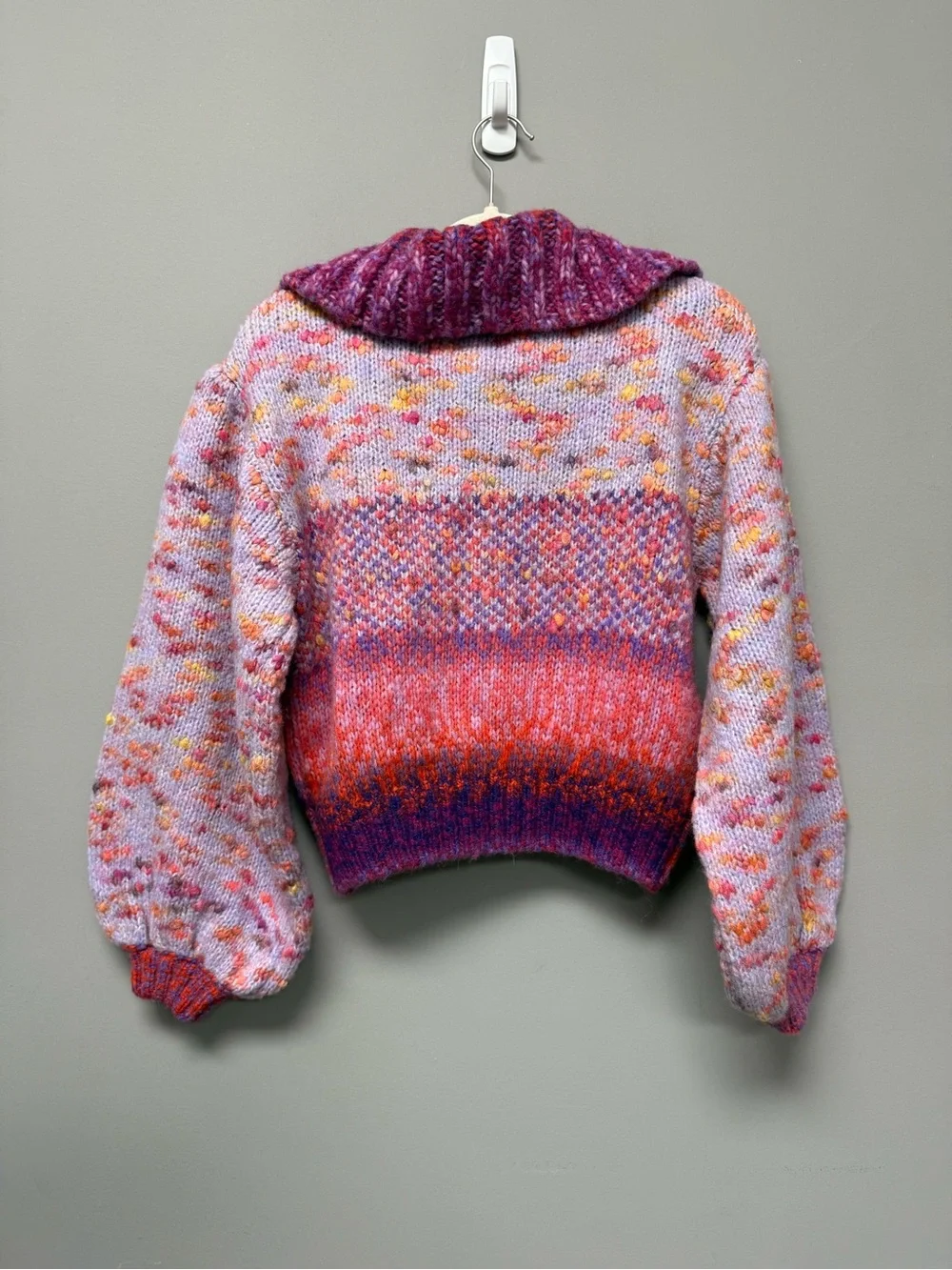 Free People Sugar And Sweets Knit Bomber - Picture 3 of 6